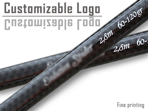 <span class=keywords><strong>Canne</strong></span> à filer télescopique en carbone d'usine en Chine 2.7m/2.8m/3.6m forte poignée en EVA poisson-chat truite pêche en eau douce action moyenne - Product Image 5