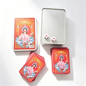 Desain Kartu Kustom Berkualitas Tinggi, Buat Kartu Dek Pribadi Anda Sendiri, Cetak Kartu Mahjong Poker dengan Foto & Logo - Product Image 3