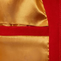 Veste Letterman personnalisée grande taille veste universitaire pour hommes OEM logo brodé en cuir blouson de baseball rouge vente en gros vierge