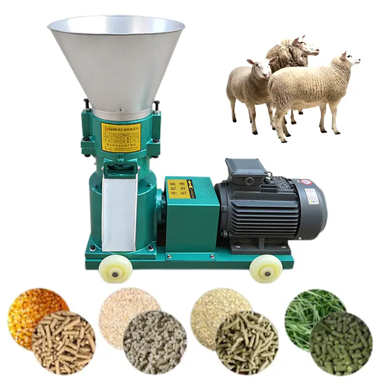 Advance agro hayvan yemi pelet granülatör/otomatik pet kanatlı ayaklı peletler değirmen yapma makinesi