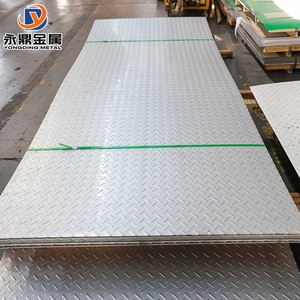 Lamiera in Acciaio Inox Antiscivolo con Motivo <span class=keywords><strong>a</strong></span> Diamante, Piastra Scanalata per Pavimentazione Industriale, Vendita all'Ingrosso - Product Image 5