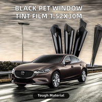 Film teinté pour vitres de voiture en céramique nano 3M avec changement de couleur, rejet UV 99% et IR 90%, noir, garantie 8 ans
