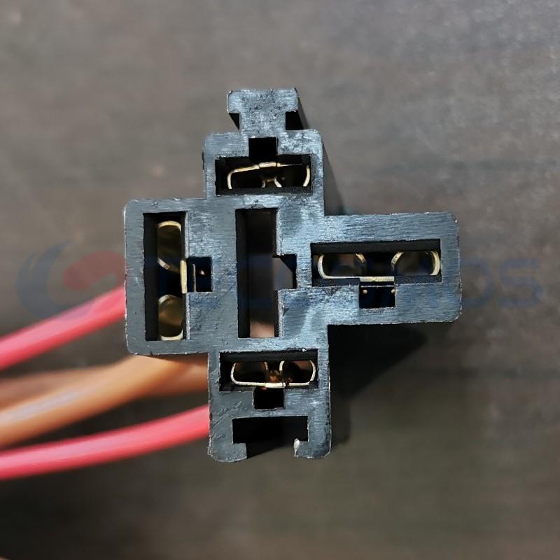 Car Connector For relay For seat has a large foot with 5 pins CT5-0076M-2