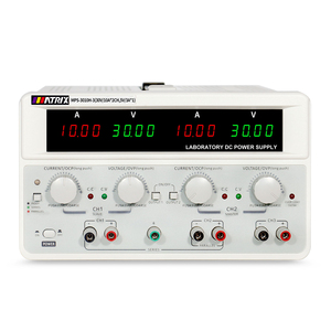 MATRIX 30V 10A 3A 615W แหล่งจ่ายไฟแบบเชิงเส้นสามช่องสัญญาณ พร้อมการรับประกัน 3 ปี - Product Image 1