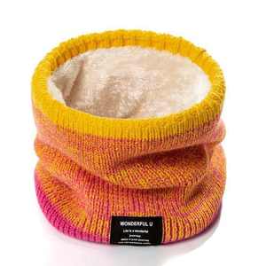 Bufanda de Invierno para Hombre, Bandana de Lana, Bufanda Tejida Cálida y Sólida para Mujer, Calentador de Cuello Grueso de Cachemira, Pañuelo Caliente, Máscara de Esquí - Product Image 2