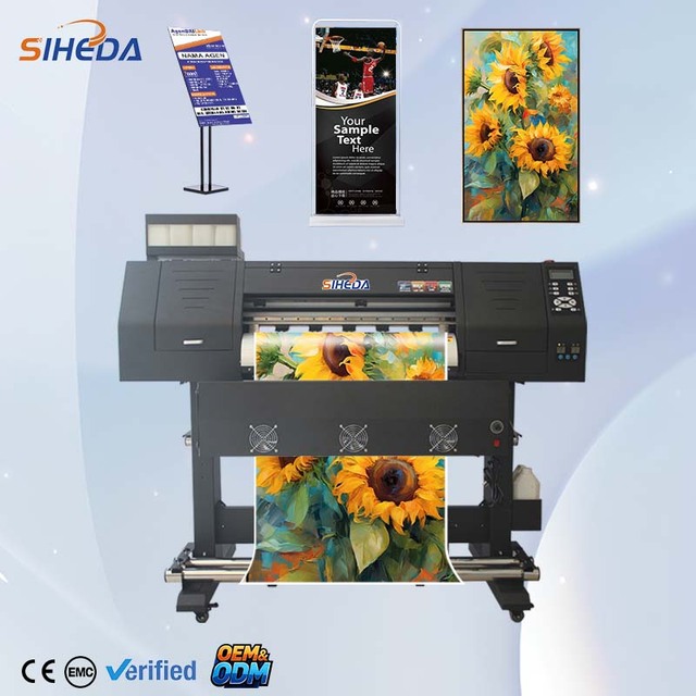 Factory Direct Sales 70cm Wide Format Inkjet Printer Sublimation Printer for Polyester Garment Fabric Printing