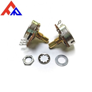 Vente directe du fabricant FANRUI, potentiomètre rotatif CTS de 24 mm, RK241T01-M8C6.65-RC19A8-A500K20%-FR, guitare électrique, basse - Product Image 4