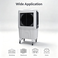 Refroidisseur d'Eau Évaporatif Mobile 5000 m³/h pour l'Événementiel Commercial Temporaire, les Salles d'Exposition et le Refroidissement des Espaces de Travail Intérieurs