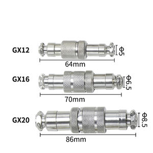 GX16-4ตัวเชื่อมต่อปลั๊กการบินสำหรับผู้ชายกับผู้หญิง2 3 4 5 6 7 8พิน GX12 GX16 3Pin ออกแบบได้เอง - Product Image 5
