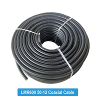 LMR600 Kabel Koaksial RF 50 Ohm Kualitas Tinggi Kehilangan Daya Rendah DC-6GHz 335V Tegangan Maks Adaptor RF Kabel Ekstensi Kabel Jumper