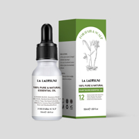 12 Lotions Capillaires Naturelles Anti-Chute à Base de Plantes, Huile Essentielle Végétale Pure pour la Croissance des Cheveux, Contient de l'Huile de Romarin, d'Argan et de Coco