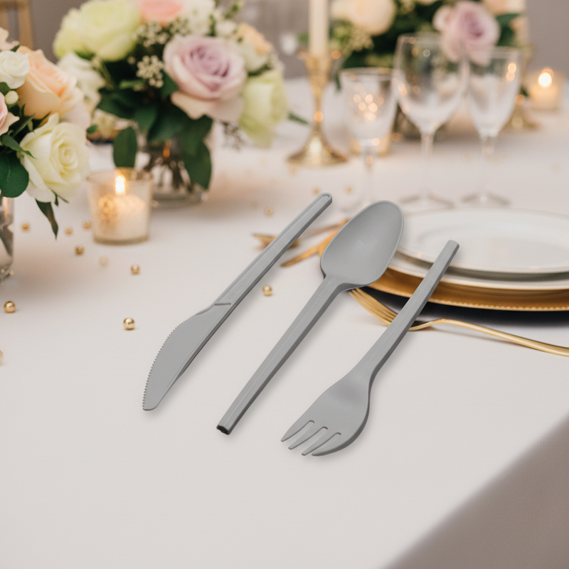 PLA Cutlery Sets Disposable Biodegradable Spoon