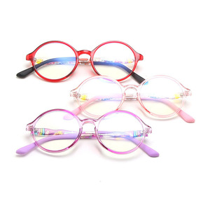 Montura de gafas <span class=keywords><strong>para</strong></span> niños TR, material suave, con bloqueo de luz azul, gafas de seguridad <span class=keywords><strong>para</strong></span> ordenador - Product Image 6