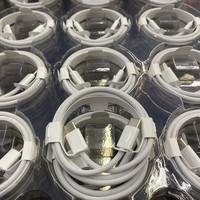 Kabel Charger Tipe C ke Tipe C 60W, Adaptor Daya USB C 20W, Kabel Data Pengisian Cepat untuk iPhone 18 17 16 Pro Max untuk Samsung