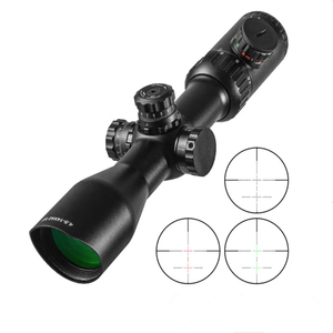 Cannocchiale da Caccia a Lunga Distanza 4.5-14X50mm <span class=keywords><strong>SF</strong></span> con Reticolo a Doppia Croce 6x, Mirino Telescopico in Alluminio con Illuminazione Rossa/Verde, Ottica Tattica - Product Image 1