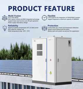 ระบบจัดเก็บพลังงานสำหรับอุตสาหกรรมและพาณิชย์แบบตู้คอนเทนเนอร์ GE-F120-2H2 122.8 กิโลวัตต์ชั่วโมง ระบบแบตเตอรี่สำรองภายนอกอาคาร ระบบไฮบริดกริดพลังงานแสงอาทิตย์ - Product Image 6