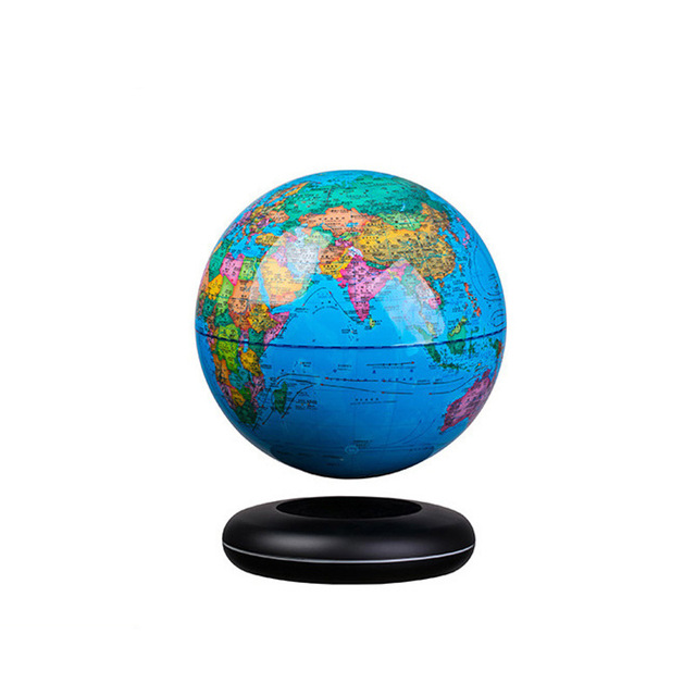 China Factory New 360 Spinning Magnetic Levitation Floating Desk Globe Lamp Light for Promotion Gift