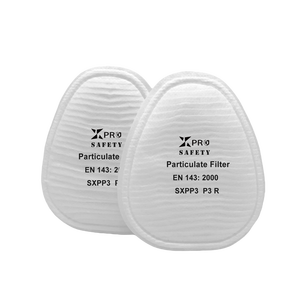 <span class=keywords><strong>Masque</strong></span> à gaz <span class=keywords><strong>complet</strong></span> pour respirateur demi-visage de haute qualité XPRO avec tampon de pré-filtre en coton HEPA <span class=keywords><strong>P3</strong></span> R équipement de sécurité supérieur - Product Image 3