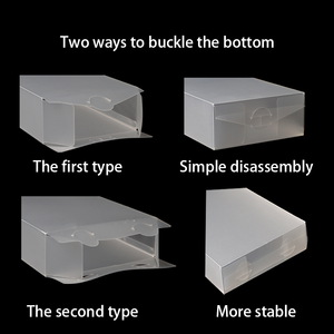 Trong Suốt Không Thấm Nước Quà Tặng Bao Bì Hộp Vuông PVC Hộp Nhựa PP Pet <span class=keywords><strong>Frosted</strong></span> Gấp PVC Rõ Ràng Hộp Nhà Máy OEM Tùy Chỉnh - Product Image 5