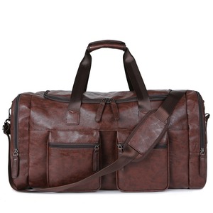 Bolsa <span class=keywords><strong>de</strong></span> viaje <span class=keywords><strong>de</strong></span> cuero PU <span class=keywords><strong>de</strong></span> capacidad extra grande, bolsa <span class=keywords><strong>de</strong></span> viaje <span class=keywords><strong>de</strong></span> negocios para hombres, versión coreana <span class=keywords><strong>de</strong></span> bolsa <span class=keywords><strong>de</strong></span> viaje <span class=keywords><strong>de</strong></span> hombro con pico <span class=keywords><strong>de</strong></span> <span class=keywords><strong>mano</strong></span> - Product Image 1