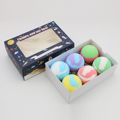 Хорошая пузырчатая Бомба для ванны, натуральное эфирное масло, Бомбочки для ванны Fizzies, соляный шар для ванны