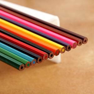 Matite Colorate ad Acqua di Alta Qualità EN71 FSC in Legno di Tiglio Morbido, 12/24 Colori, Pronte per la Spedizione, per Studenti e Artisti - Product Image 1