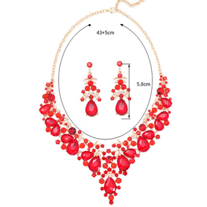 Conjunto <span class=keywords><strong>de</strong></span> Joyería Nupcial Barroca <span class=keywords><strong>de</strong></span> Cristal AB, Collar <span class=keywords><strong>de</strong></span> Perlas y Diamantes <span class=keywords><strong>de</strong></span> Imitación, Pendientes Colgantes, Joyería <span class=keywords><strong>de</strong></span> Fantasía para <span class=keywords><strong>Mujer</strong></span> - Product Image 6
