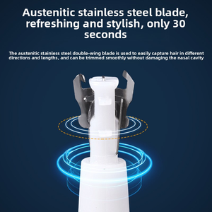 Recortador y Afeitadora <span class=keywords><strong>Eléctrica</strong></span> USB Recargable para Nariz y Orejas, para Hombres y Mujeres, Uso en Casa, Auto y RV, Superventas - Product Image 5