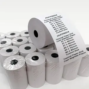 57mm Terminal POS mesin kas kertas 80mm Thermal Paper Roll