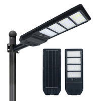 KCD Promotion Lampe de rue solaire LED intelligente tout-en-un pour extérieur, 60W, 100W, 200W, 300W, 3000W, sans poteau