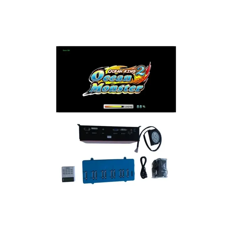 Ocean King 2 Ocean Monster Skilled Coin Operated Arcade Gameboard Kit Vários polvo Pesca Mesa Jogos Board Hot Sale