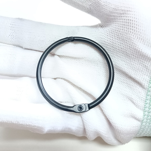 ห่วงโลหะแบบแยกส่วนสำหรับเข้าเล่มหนังสือแบบสั่งทำขายส่ง สำหรับทำสมุด DIY แฟลชการ์ด บัตรดัชนี อัลบั้มรูปภาพ - Product Image 6