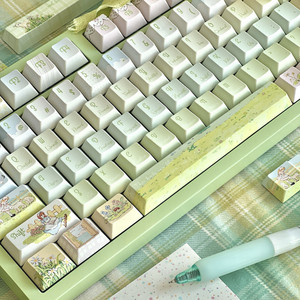 Teclas con Temática de Cuentos de Hadas Personalizadas, 143 Teclas, Perfil Cherry, PBT, Sublimación de Tinte, para Teclado Mecánico con Interruptores Mx - Product Image 5