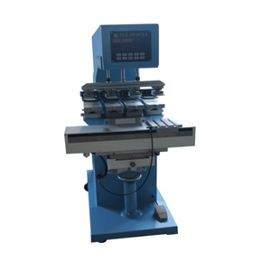 LC Pneumatic Pad <b>Printer</b> 4 Colors Watch Dial Fan Printing Machine With 140mm Diameter Closed Ink <b>Cup</b> Paper Printing - Product Image 5