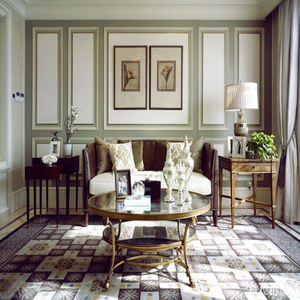 Villa classico pannello di legno personalizzato di bambù finitura impermeabile rivestimento decorativo della parete interna WPC compensato MDF parete di legno - Product Image 3