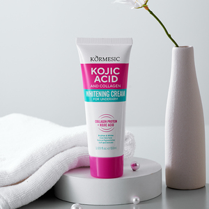 KORMESIC 50ml Vente en gros Crème éclaircissante pour enlever la pigmentation délicate et nourrissante Acide kojique pour éclaircir le teint Aisselles au collagène - Product Image 1