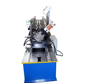 Máquina de enmarcado de acero de calibre ligero C U Channel <span class=keywords><strong>Purlin</strong></span> Máquina formadora de rollos Máquina de pernos y rieles - Product Image 2