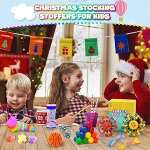 Jouets sensoriels en plastique en vrac - Réduction de l'anxiété, activité silencieuse, soutien à l'apprentissage en classe, coffret cadeau varié pour tous les âges - Product Image 6