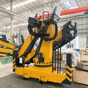Grue télescopique articulée TENGCHANG 10 tonnes, hauteur de levage 14m, couple élevé, pour usage en construction, montée sur <span class=keywords><strong>camion</strong></span> - Product Image 5