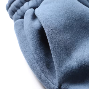 Pantalones con cordón para hombre con logotipo personalizado, pantalones de chándal de peso pesado con bolsillos, pantalones de chándal para correr de lana de algodón de invierno para hombre - Product Image 3