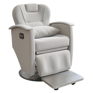 Sillón de Barbería de Nuevo Diseño con Base Grande, Elevación Hidráulica y Reclinable para Salón de Belleza, Spa y Salón de Baño - Product Image 2