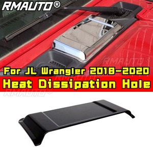 Car <b>Engine</b> <b>Hood</b> Heat Dissipation Hole For JL Wrangler 2018-2020 Body Kit Car Accessories - Product Image 2