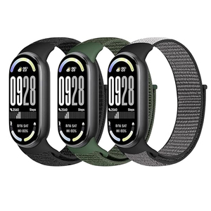 Correa de Repuesto de Nailon Ajustable con Velcro para <span class=keywords><strong>Xiaomi</strong></span> Smart Band 10/<span class=keywords><strong>Xiaomi</strong></span> Smart Band 9/<span class=keywords><strong>Xiaomi</strong></span> Smart Band 8 NFC - Product Image 1