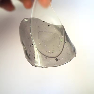Masque pour les yeux Starry Sky, magnifique masque pour les yeux en hydrogel noir pailleté pour réduire les <span class=keywords><strong>cernes</strong></span> et les poches sous les yeux - Product Image 4