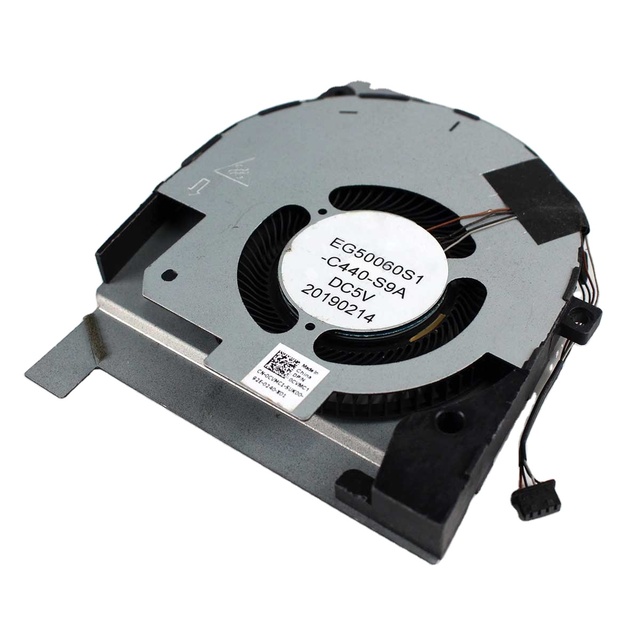 5511 Laptop CPU GPU Cooling Fan Replacement for Latitude 5501 5511 Precision 3541 3551 P80F Notebook CPU Fan Cooler