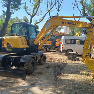 Excavateur d'occasion HYUNDAI R60W-7 R60 EPA & CE conforme en stock Offre Spéciale comme neuf original à bas prix de 6 tonnes - Product Image 1