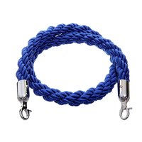 Corde torsadée de couleur personnalisée de 1500mm utilisée pour le contrôle de la foule