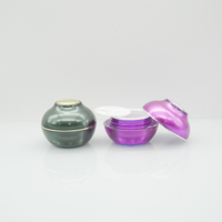 Luxe 30g 50g Nouveau Design Récipient Vide Cosmétique En Plastique Pots Cosmétiques Crème Pot Avec Couvercle