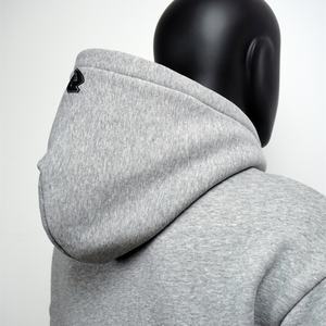 Topshow High Quality Custom 3d Puff Logo No <b>String</b> Boxy Double Layer Cotton Fleece Heavyweight 420 Gsm Puff Print Hoodie - Product Image 4