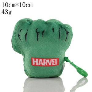 Porte-clés Gant de Boxe Super Doux de 5 Pouces, Collection Spidered Maned Hulked Unlimited Gloves, Poupée en Peluche, Cadeau pour Mini Machine à Griffes - Product Image 3